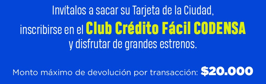 Cr&eacute;dito f&acute;cil codensa